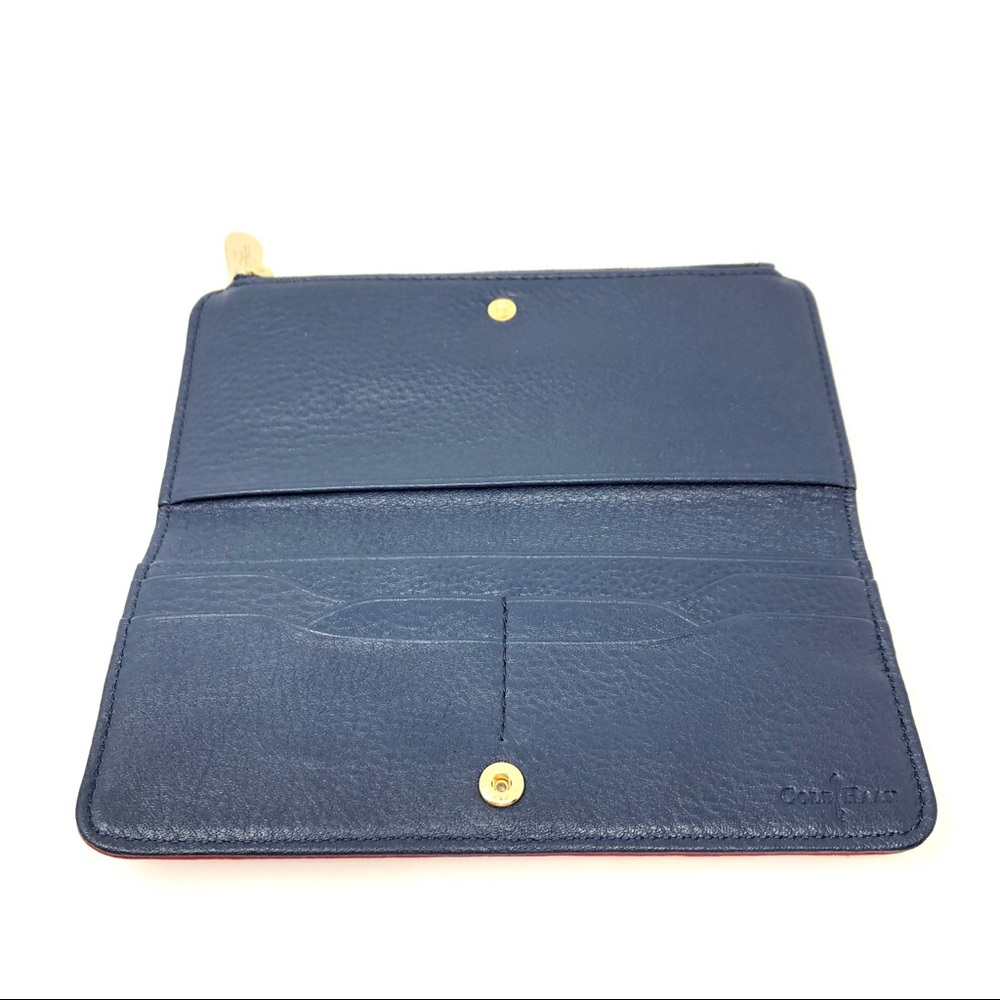 COLE HAAN brick red wallet, NWOT - Picture 4 of 9